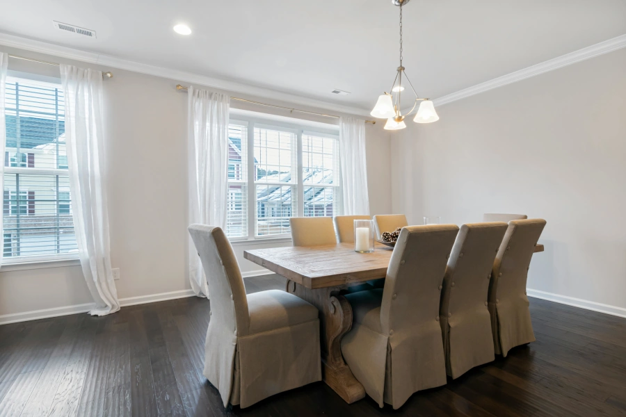 Kitchen table with chairs.